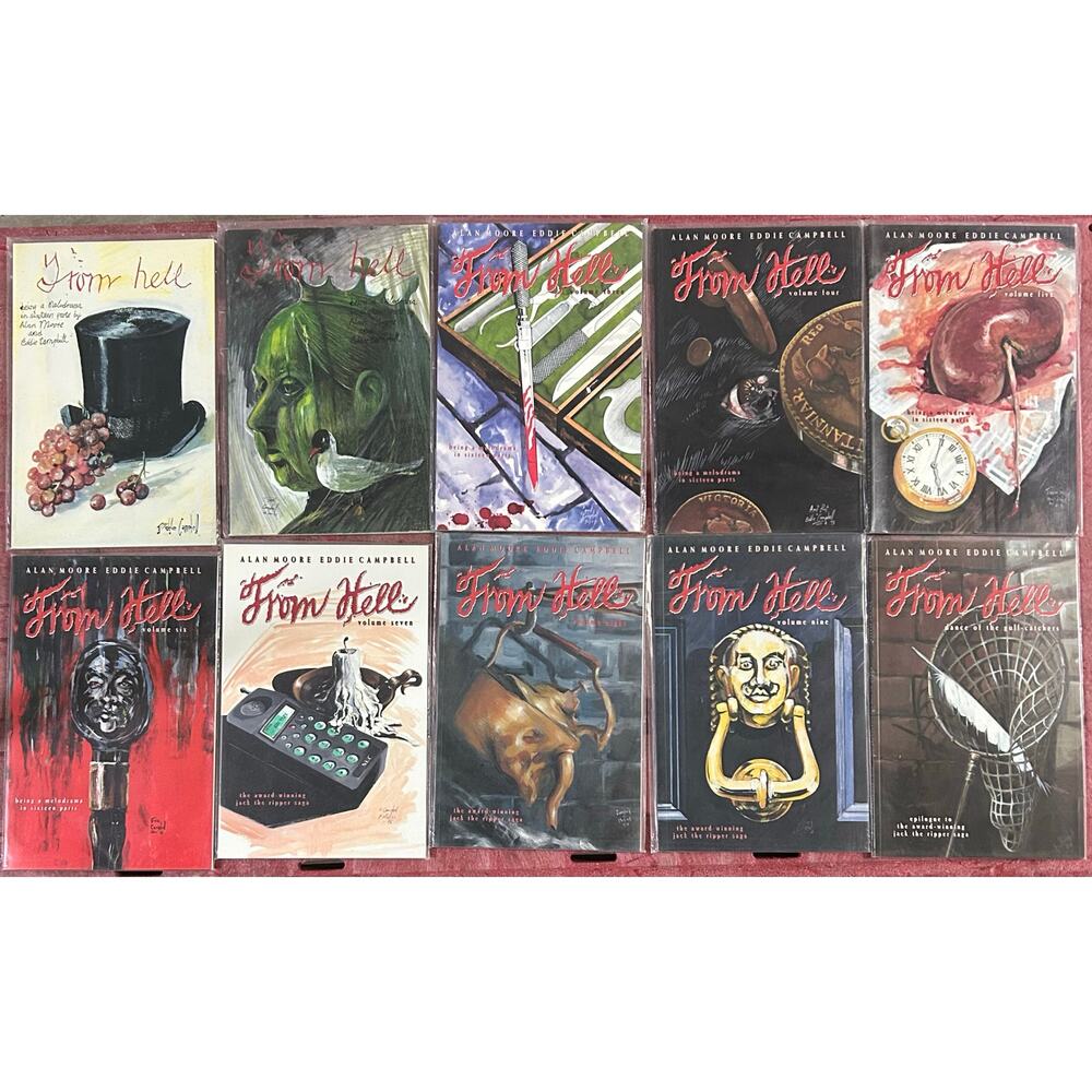 From He'll #1, 2, 3, 4, 5, 6, 7, 8, 9, 11 (1991 Mad Love) Lot of 10